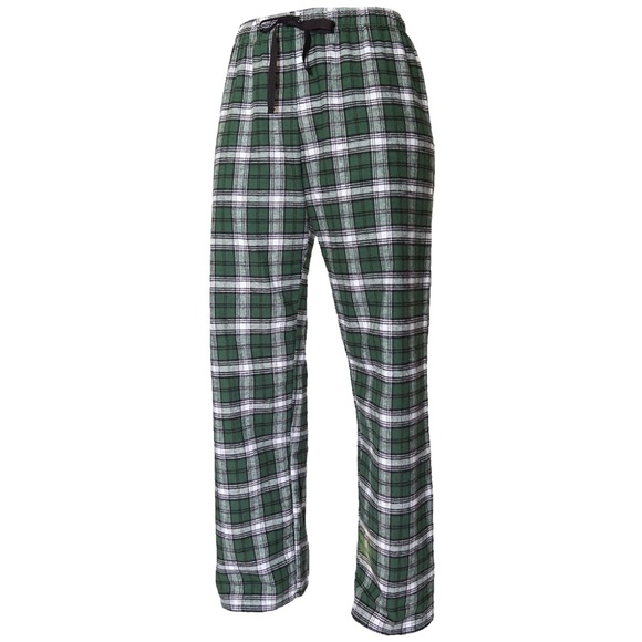 Boxercraft Green/White Plaid Flannel Pajama Pants | Small - Picture 1 of 5